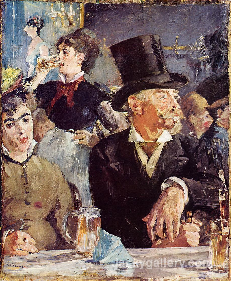 At the Cafe-Concert by Edouard Manet paintings reproduction